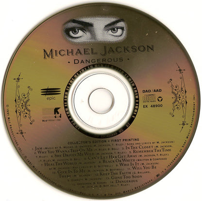 Dangerous (10" CD BOX)(Collector's Edition • First Printing) | Mint (M) Mint (M) - POP *SEALED*