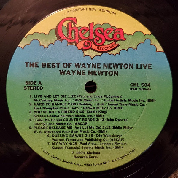 The Best Of Wayne Newton Live (SEALED* | Mint (M) Mint (M) - POP *SEALED*