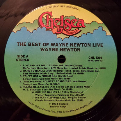 The Best Of Wayne Newton Live (SEALED* | Mint (M) Mint (M) - POP *SEALED*