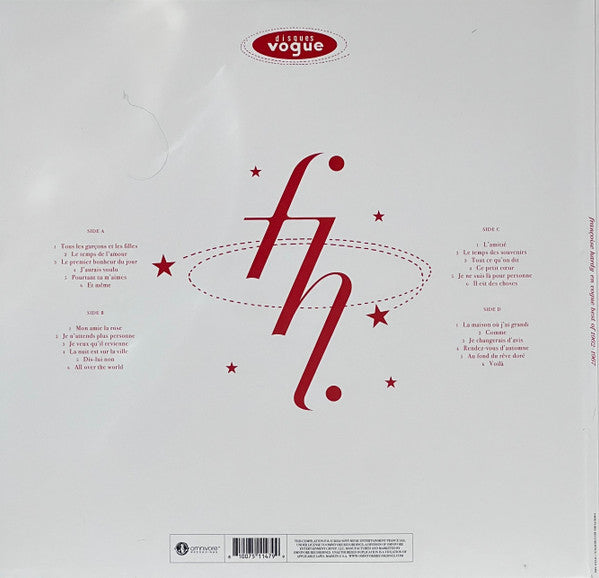 Françoise Hardy En Vogue Best Of 1962-1967 (2025 RSD 2xVINYL) | Mint (M) Mint (M) - POP *SEALED*