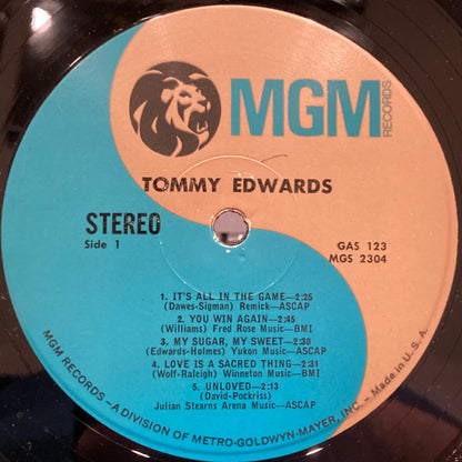Tommy Edwards | Mint (M) Near Mint (NM)