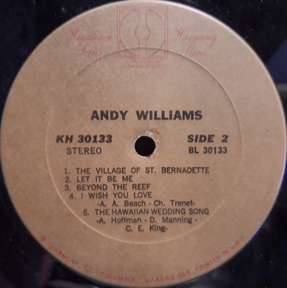 Andy Williams | Mint (M) Mint (M)