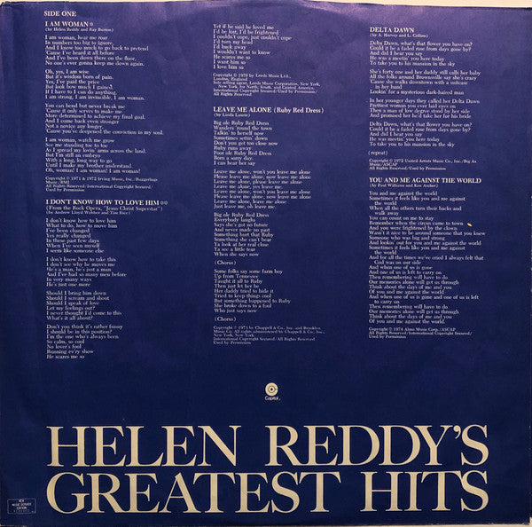 Helen Reddy's Greatest Hits *SEALED* | Mint (M) Mint (M)