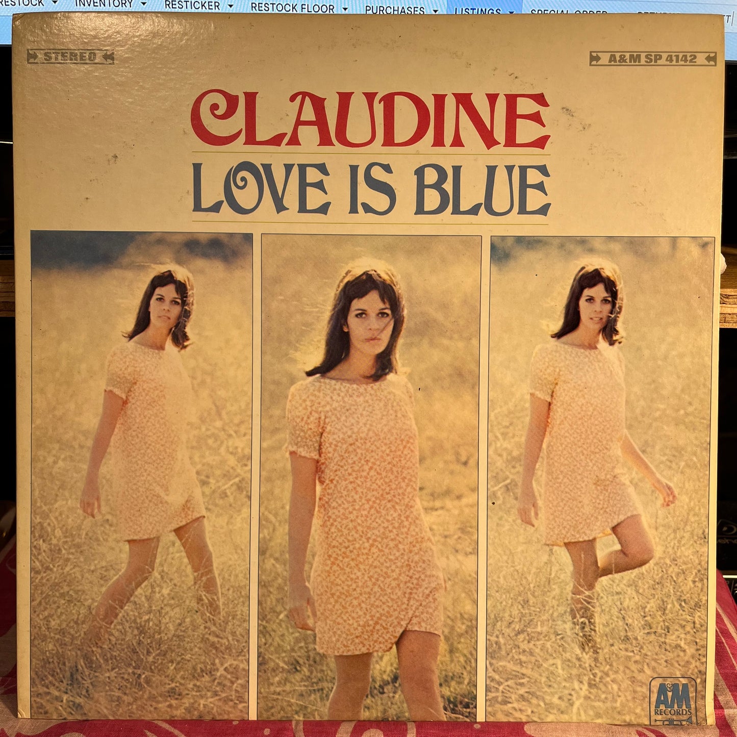 Claudine Longet - Love Is Blue | Mint (M) Excellent (EX) - POP *SEALED*