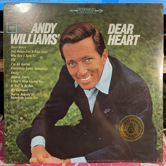 Andy Williams' Dear Heart | Mint (M) Near Mint (NM)