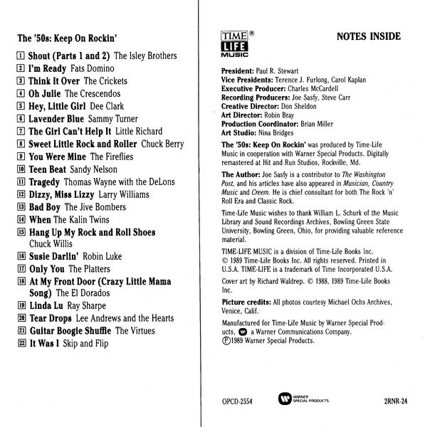The '50s: Keep On Rockin' *CD* | Mint (M) Mint (M)