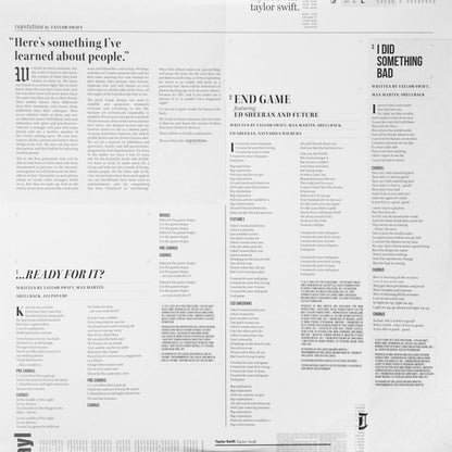 Reputation (2xPICTURE VINYL) *DINGED* | Mint (M) Excellent+ (EX+) - POP *SEALED*