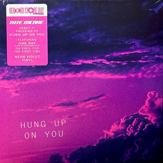 TATE MCRAE - HUNG UP ON YOU / ONE DAY (LIVE) (RSD 2026 7" VINYL) | Mint (M) Mint (M) - POP *SEALED*