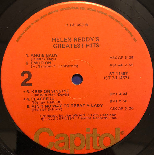 Helen Reddy's Greatest Hits *SEALED* | Mint (M) Mint (M)