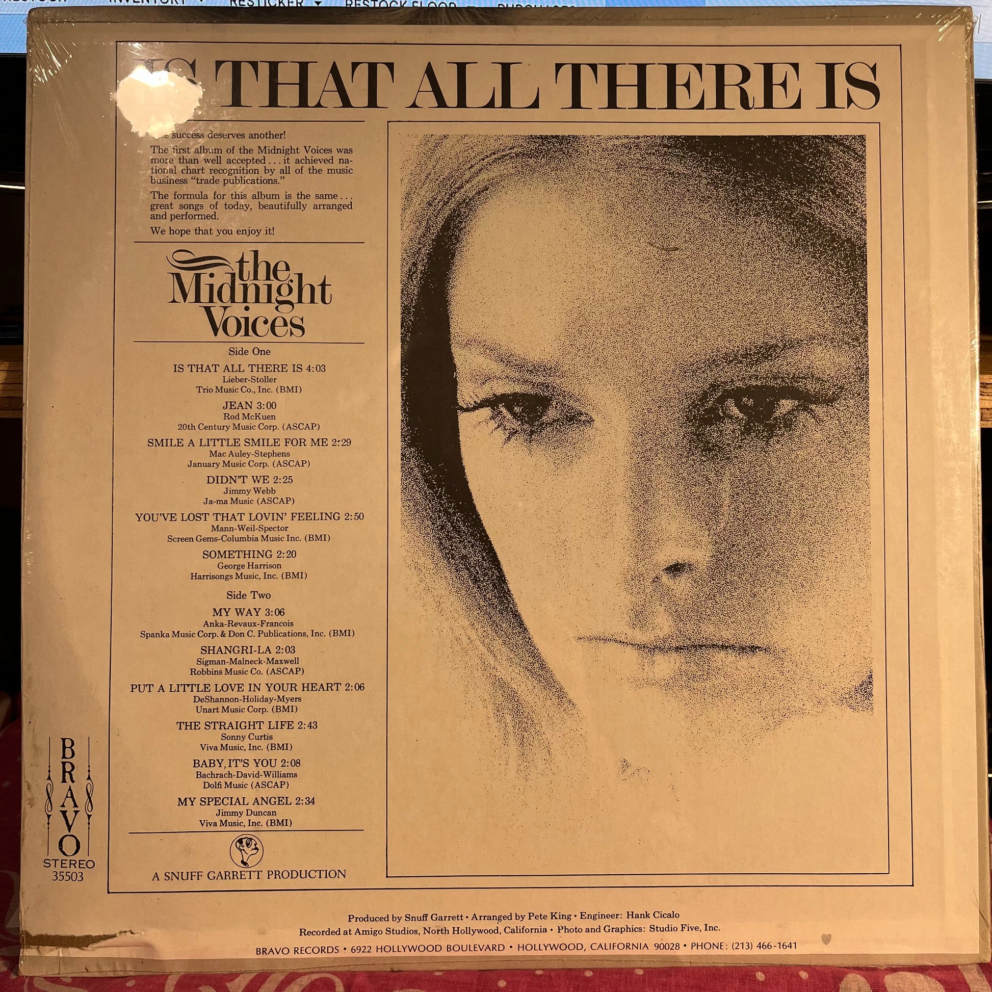 The Midnight Voices - Is That All There Is *SEALED* | Mint (M) Very Good Plus (VG+) - POP *SEALED*