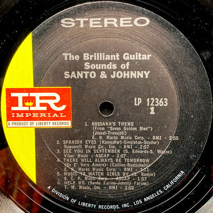 The Brilliant Guitar Sounds Of Santo & Johnny | Mint (M) Mint (M)