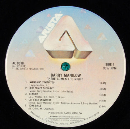 Barry Manilow - Here Comes The Night *SEALED* | Mint (M) Near Mint (NM) - POP *SEALED*