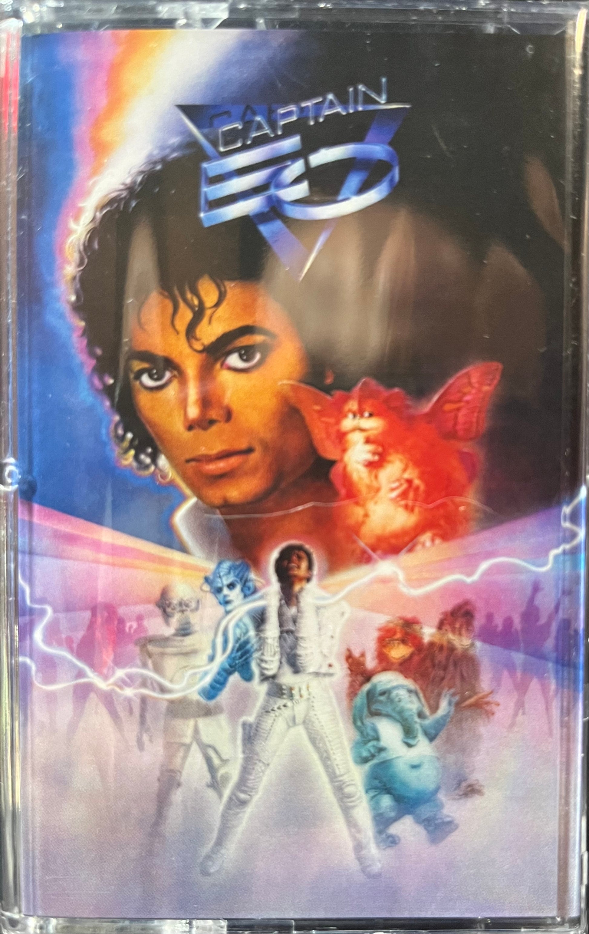 MICHAEL JACKSON & JAMES HORNER - CAPTAIN EO (CASSETTE) | Mint (M) Mint (M) - POP *SEALED*