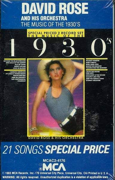 The Music Of The 1930’s (Cassette) | Mint (M) Near Mint (NM) - POP *SEALED*