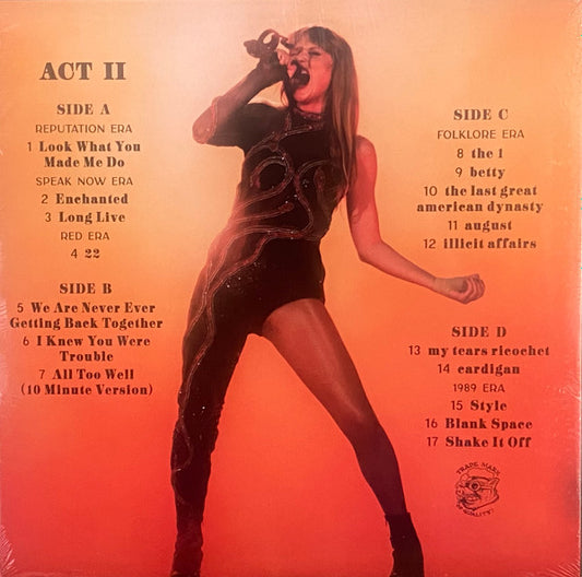 The Eras Tour (Taylor's Version) Act 2 (GATEFOLD 2LP) | Mint (M) Mint (M) - POP *SEALED*