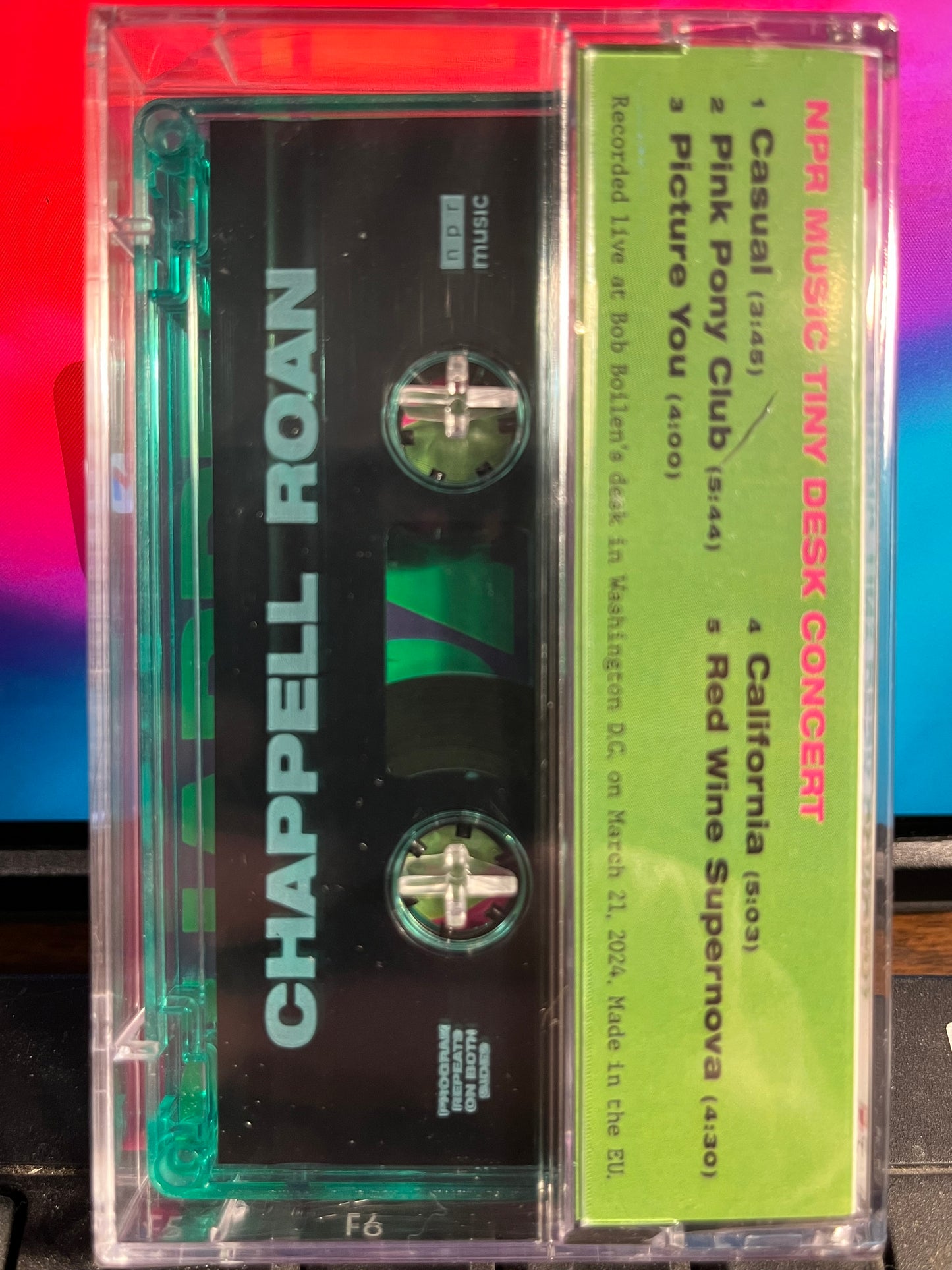 NPR Music Tiny Desk Concert (CASSETTE - UNOFFICIAL) | Mint (M) Mint (M) - POP *SEALED*