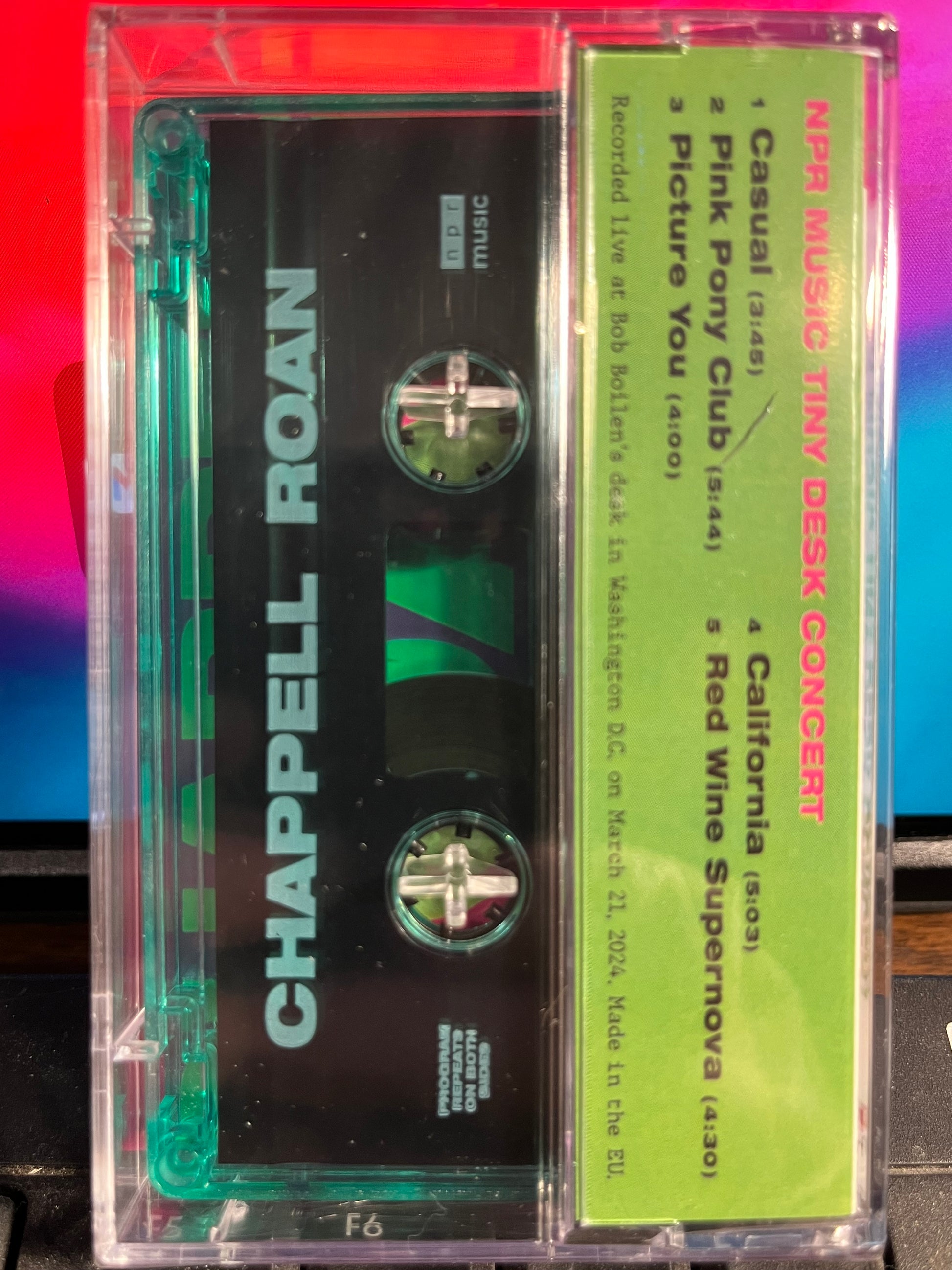NPR Music Tiny Desk Concert (CASSETTE - UNOFFICIAL) | Mint (M) Mint (M) - POP *SEALED*