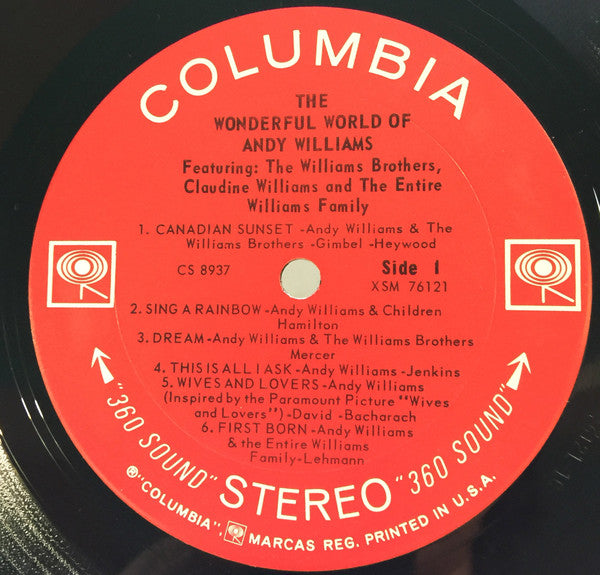 The Wonderful World Of Andy Williams | Mint (M) Near Mint (NM)