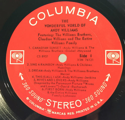 The Wonderful World Of Andy Williams | Mint (M) Near Mint (NM)