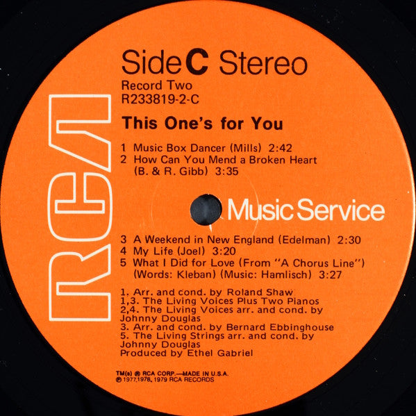 Living Strings - This One's For You *SEALED/CLUB* | Mint (M) Near Mint (NM) - POP *SEALED*