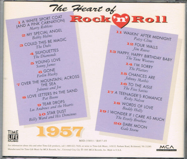 Various - The Heart Of Rock 'N' Roll - 1957 *CD* | Mint (M) Mint (M) - POP *SEALED*