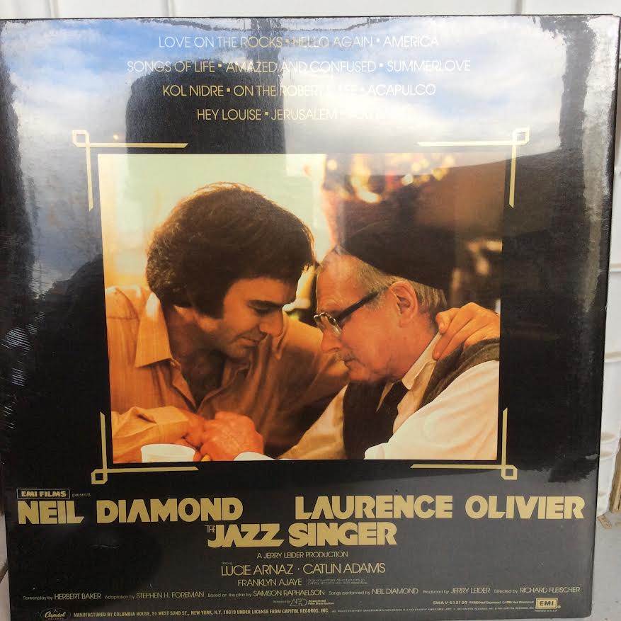 The Jazz Singer (Original Songs From The Motion Picture) (VINYL) | Mint (M) Near Mint (NM) - POP *SEALED*