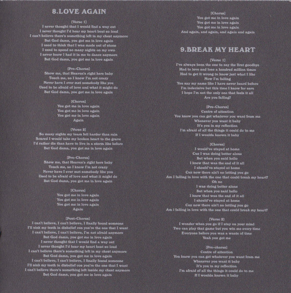 Future Nostalgia (DIGIPACK CD) | Mint (M) Mint (M)