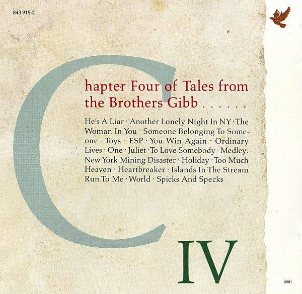Tales From The Brothers Gibb: A History In Song 1967 -1990 (4xCD) | Excellent+ (EX+) Near Mint (NM or M-) - POP / USED *EXCELLENT+*