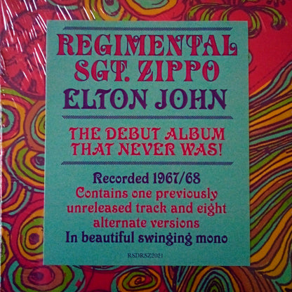 Regimental Sgt. Zippo (VINYL) | Excellent+ (EX+) Near Mint (NM or M-) - POP / USED *EXCELLENT+*