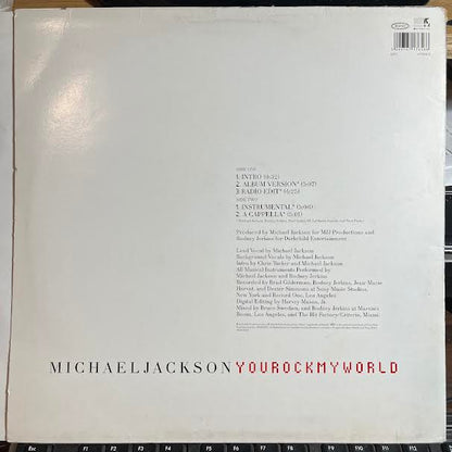 You Rock My World (VINYL) | Excellent+ (EX+) Excellent (EX) - POP / USED *EXCELLENT+*