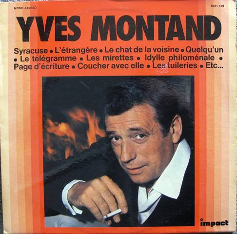 Yves Montand *FRANCE* | Excellent (EX) Near Mint (NM) - WORLD / USED *EXCELLENT+*