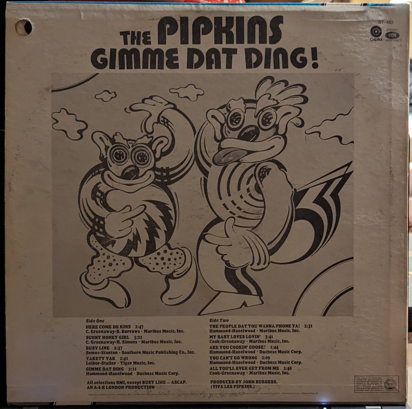 The Pipkins - Gimme Dat Ding! | Excellent (EX) Very Good Plus (VG+) - POP / USED *EXCELLENT+*