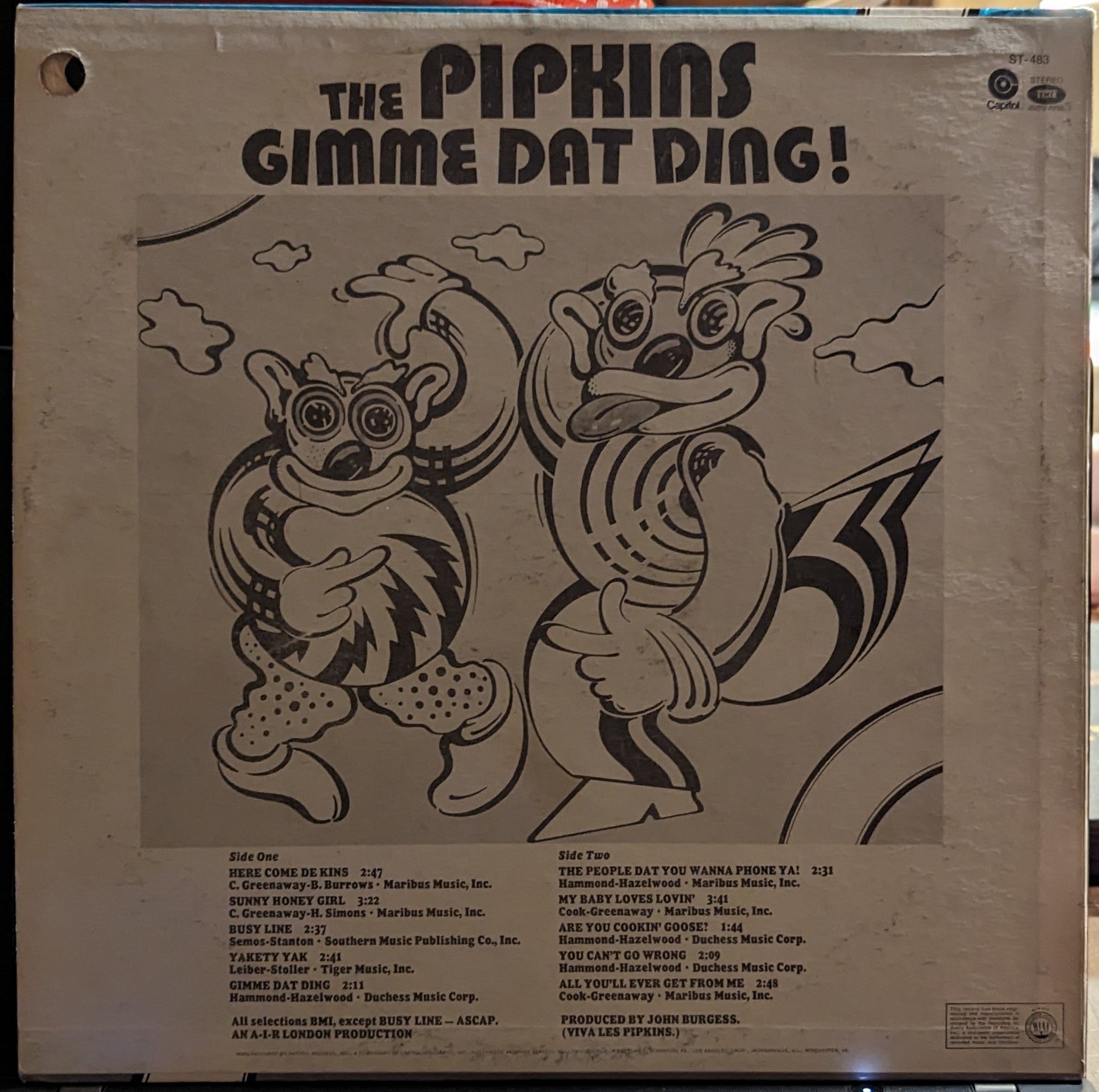 The Pipkins - Gimme Dat Ding! | Excellent (EX) Very Good Plus (VG+) - POP / USED *EXCELLENT+*