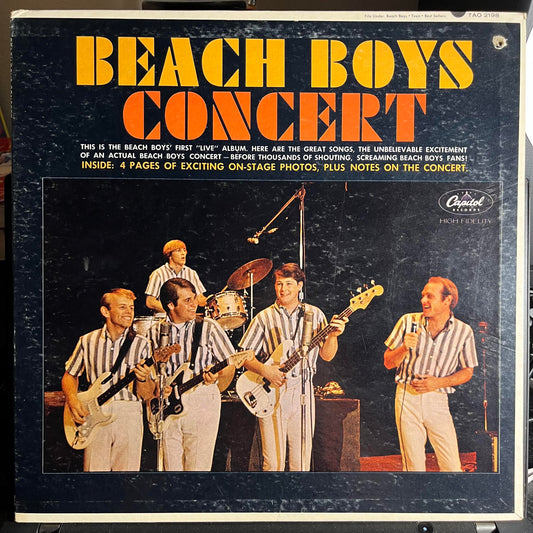 The Beach Boys - Concert *SCRANTON/MONO* | - POP / USED *EXCELLENT+*