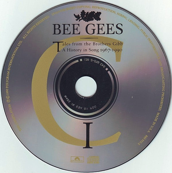 Tales From The Brothers Gibb: A History In Song 1967 -1990 (4xCD) | Excellent+ (EX+) Near Mint (NM or M-) - POP / USED *EXCELLENT+*