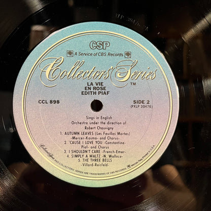 Edith Piaf - La Vie En Rose / Édith Piaf Sings In English *COLLECTORS T1* | Excellent (EX) Near Mint (NM) - POP / USED *EXCELLENT+*