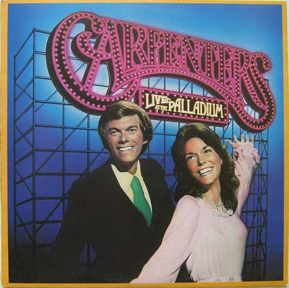 Carpenters Live At The Palladium *UK - IMPORT* LP Excellent (EX) Near Mint (NM or M-)