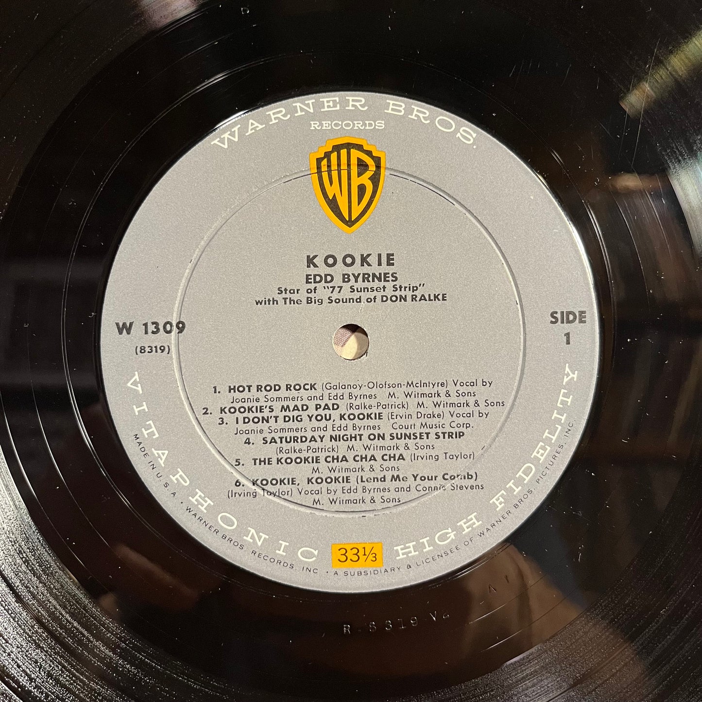 Edd "Kookie" Byrnes - Kookie *MONO/SHRINK* | Excellent (EX) Near Mint (NM) - POP / USED *EXCELLENT+*