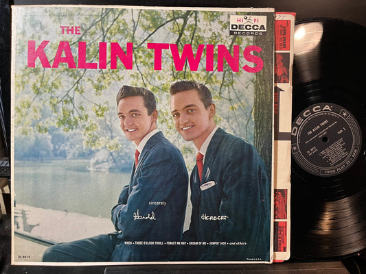 The Kalin Twins - The Kalin Twins (VINYL LP DECCA DL 8812 NOV 1958) | USED Excellent+ (EX+) Near Mint- (NM-) - POP / USED *EXCELLENT+*