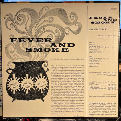 The Three Suns - Fever And Smoke | Excellent (EX) Excellent (EX) - POP / USED *EXCELLENT+*