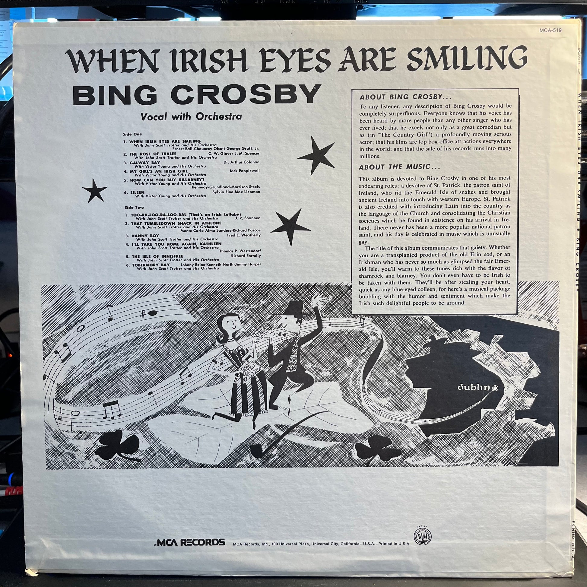 Bing Crosby - When Irish Eyes Are Smiling | Excellent (EX) Near Mint (NM) - POP / USED *EXCELLENT+*