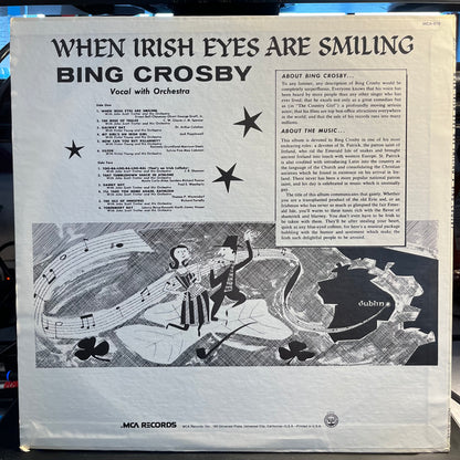 Bing Crosby - When Irish Eyes Are Smiling | Excellent (EX) Near Mint (NM) - POP / USED *EXCELLENT+*