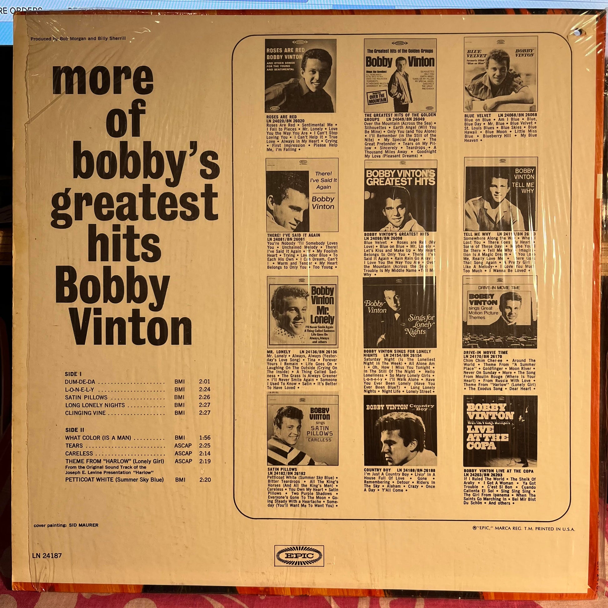 Bobby Vinton - More Of Bobby's Greatest Hits *SHRINK* | Excellent (EX) Near Mint (NM) - POP / USED *EXCELLENT+*