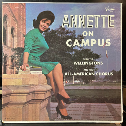 AnnetteWith The Wellingtons And The All American C - Annette On Campus (VINYL LP) | USED Excellent+ (EX+) Near Mint- (NM-) - POP / USED *EXCELLENT+*