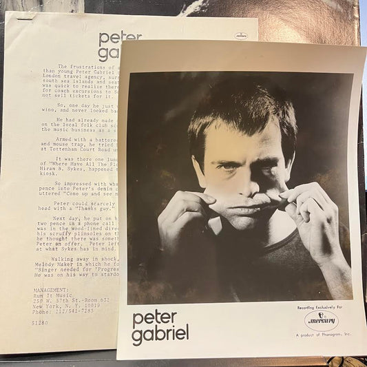Peter Gabriel (VINYL) | Excellent (EX) Excellent+ (EX+) - POP / USED *EXCELLENT*