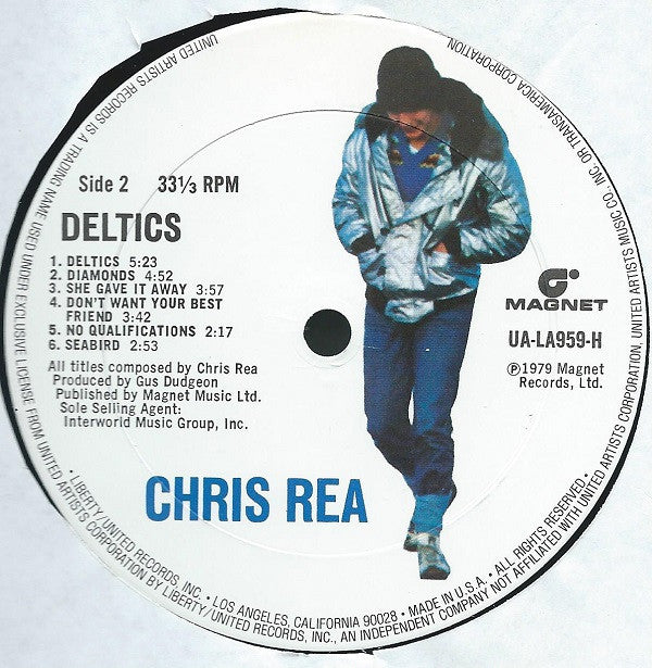 Chris Rea - Deltics | Excellent (EX) Excellent (EX) - POP / USED *EXCELLENT*
