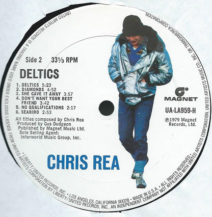 Chris Rea - Deltics | Excellent (EX) Excellent (EX) - POP / USED *EXCELLENT*