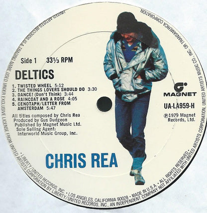 Chris Rea - Deltics | Excellent (EX) Excellent (EX) - POP / USED *EXCELLENT*