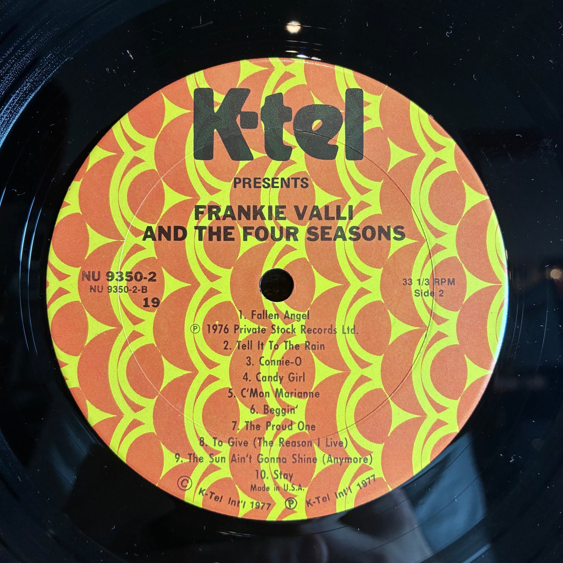 THE FOUR SEASONS - The Greatest Hits Of Frankie Valli & The Four Seasons (2xVINYL) | Excellent (EX) Excellent (EX) - POP / USED *EXCELLENT*