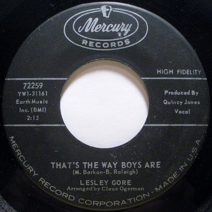 That's The Way Boys Are (7" VINYL) | Excellent (EX) Near Mint (NM) - POP / USED *EXCELLENT*
